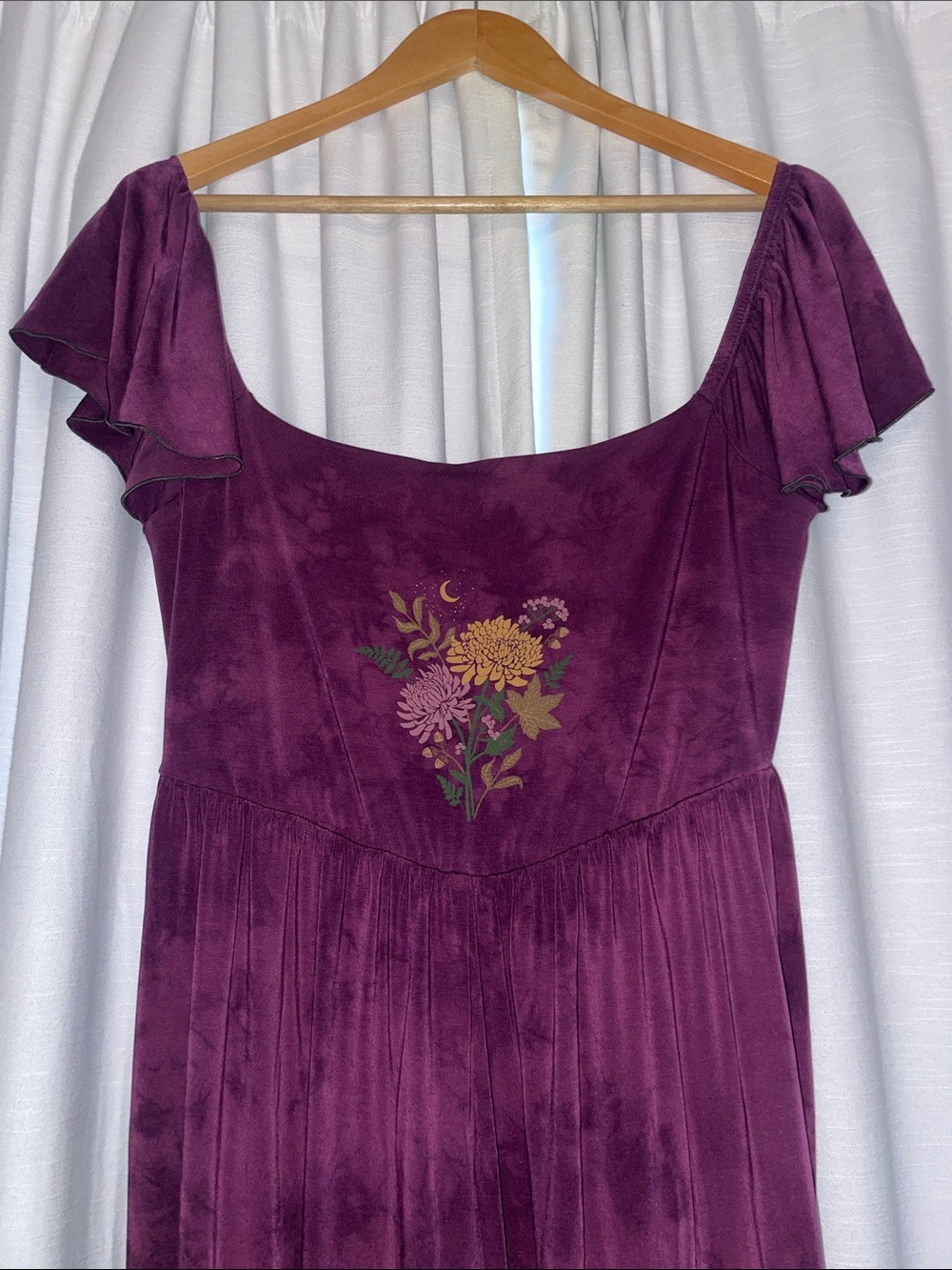 Purusha People 🌸 Jumpsuit w/ Flutter Sleeves | The Gathering Aphrodite Jumpsuit - Picture 6 of 9